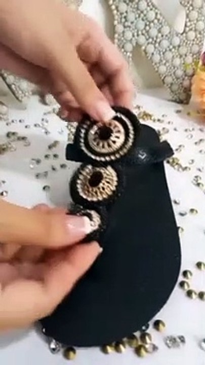 Diy sandal #handmade sandle.