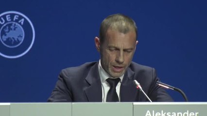 Ceferin: "Ich möchte keine Liga vergleichen"