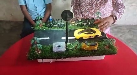 गाय की मौत ने किया प्रेरित, सड़क दुर्घटना रोकने का बनाया मॉडल, लोग कर रहे प्रशंसा