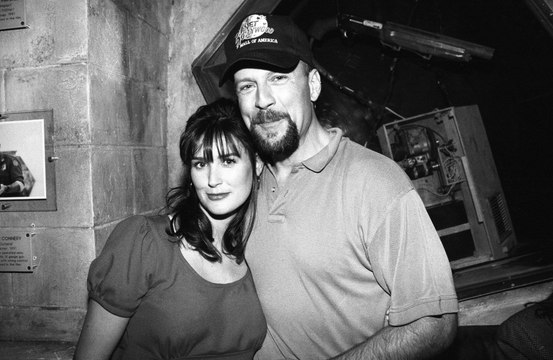 Emma Heming Willis has posted a poignant snap of the Bruce Willis with his ex-partner Demi Moore