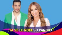 Captamos a Carlos Rivera y Cynthia Rodríguez muy felices; ¡a ella ya se le nota su pancita!