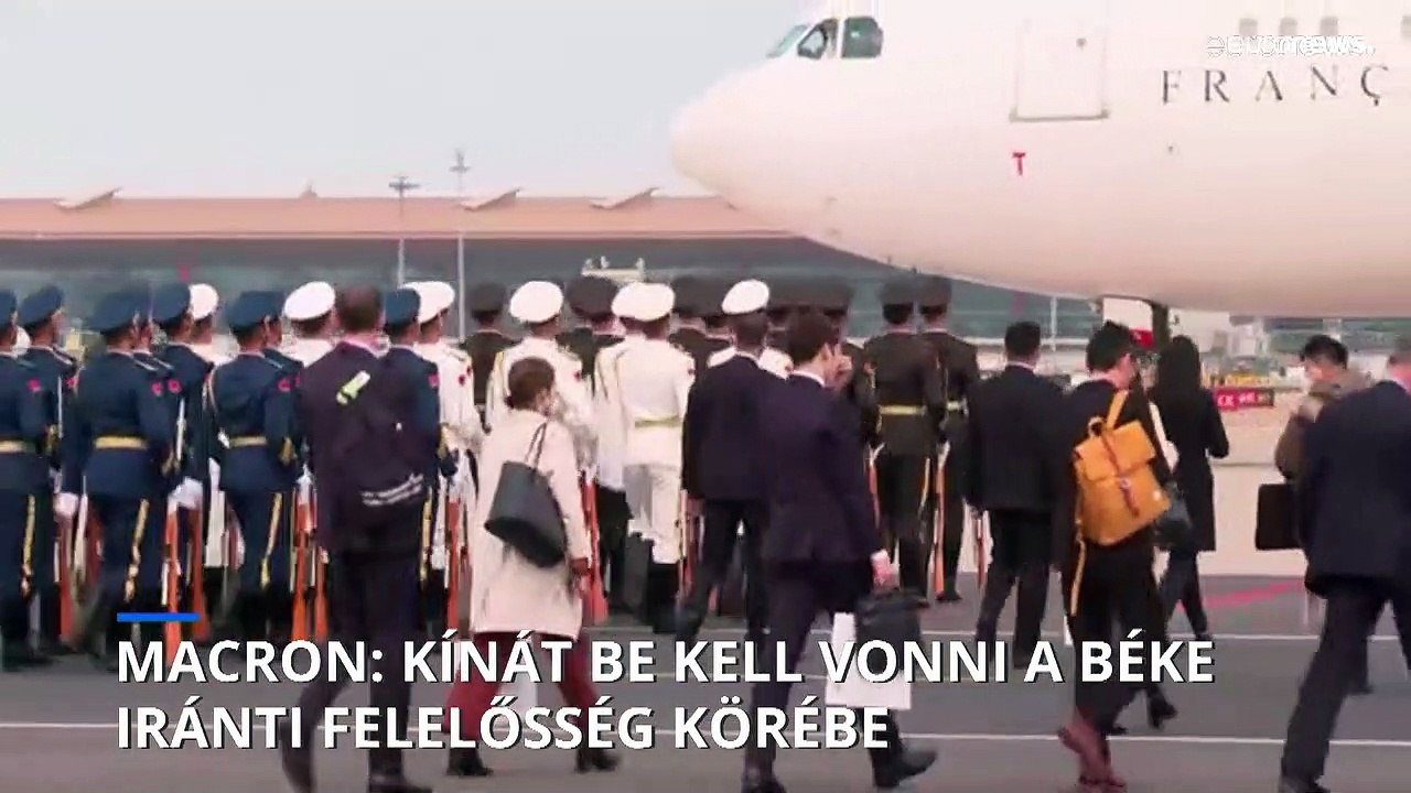 Macron.: Kínát be kell vonni a béke és stabilitás közös felelősségének körébe