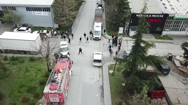 ESENYURT'TA SANAYİ SİTESİNDE KİMYASAL SIZIN İDDİASI İŞÇİLER HASTANELERE GÖTÜRÜLÜYOR- 5-