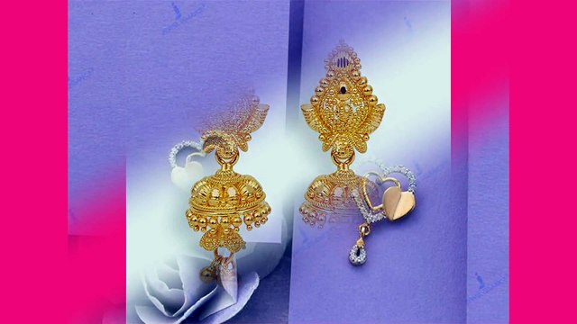 24k Gold Earrings Making Ideas Latest Pure Gold Earrings Designs Proof 24k Gold Jewellery Making