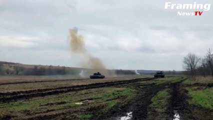 Pasukan dan tank Ukraina bersiap lakukan serangan di wilayah Zaporizhzhia