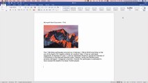 How to INSERT a New Page on Microsoft Word - Tutorial 7 | Mac Office Tutorial