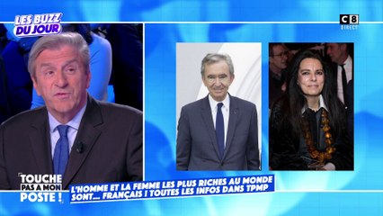 L'homme et la femme les plus riches du monde sont Français !