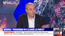 Laurent Berger sur la réunion entre l'intersyndicale et Élisabeth Borne: 