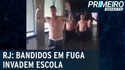 RJ: bandidos em fuga invadem escola e são cercados pela polícia