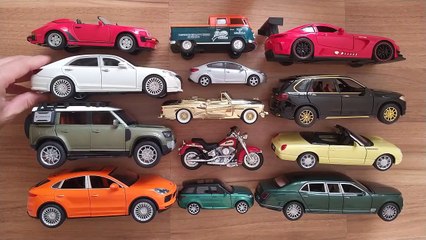 Big SIZZER Die cast Various Scale Model Mix Color Cars - JEEP, SPORTS,  Limousine, Coupe, BUS, Bike