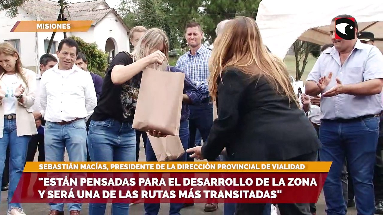 Obras en Almafuerte | "Están pensadas para el desarrollo de la zona y será una de las rutas más transitadas"