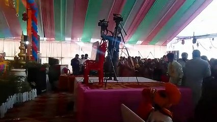 भागवत कथा : कृष्ण रुक्म​णि विवाह प्रसंग सुन भाव विभोर हुए श्रद्धालु