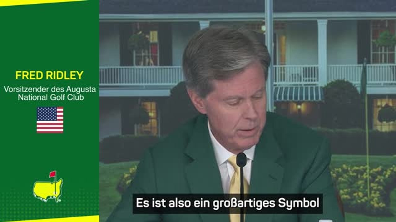 Ridley: Grüne Jacke als 'Symbol des Feierns'