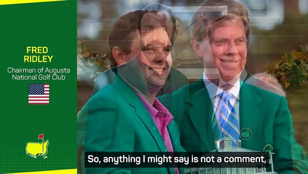 Augusta chairman defends inclusion of LIV golfers at Masters