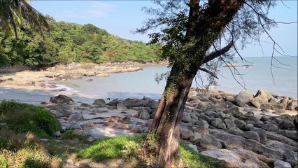 Miami Beach in Penang island Malaysia