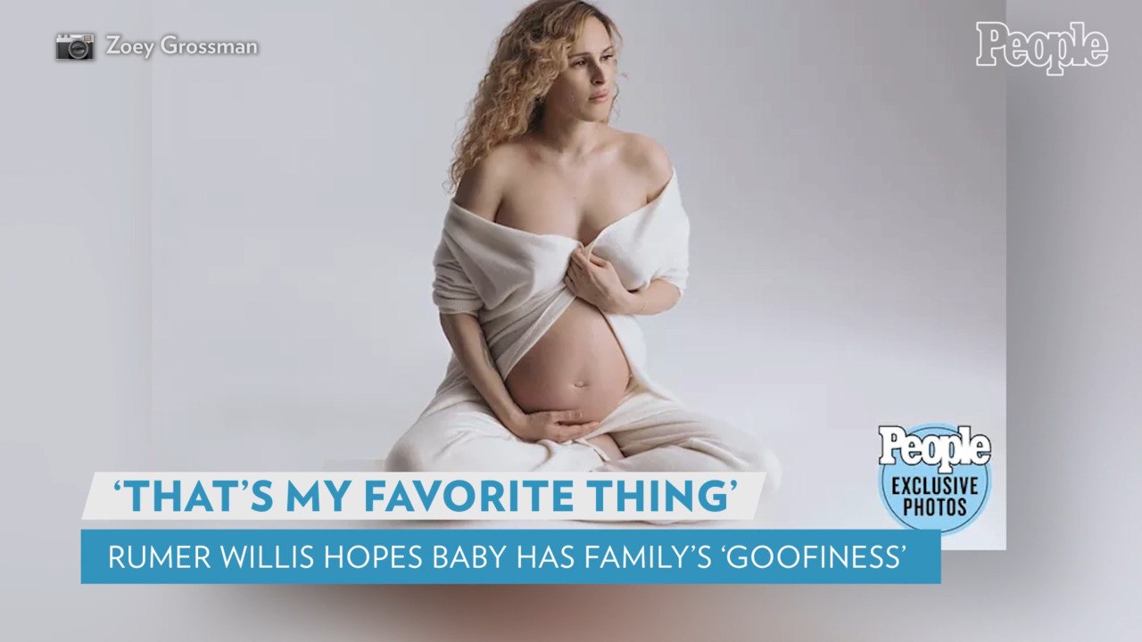 Pregnant Rumer Willis Shares Exclusive Bump Photos, Hopes Baby Has Bruce and Demi's 'Goofiness'