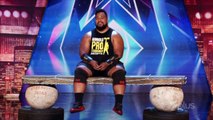 Eddie Williams- Strongest Man On Earth SHOCKS With A Singing Audition!- Australia's Got Talent