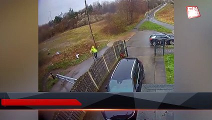 Yoldaki engeli fark edemeyen sürücü