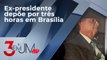 Jair Bolsonaro não fala com jornalistas após depoimento à PF sobre joias