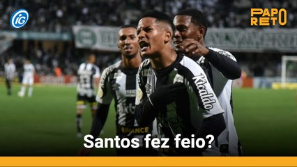 Véio criticando o Santos, após a vitória na Sulamericana