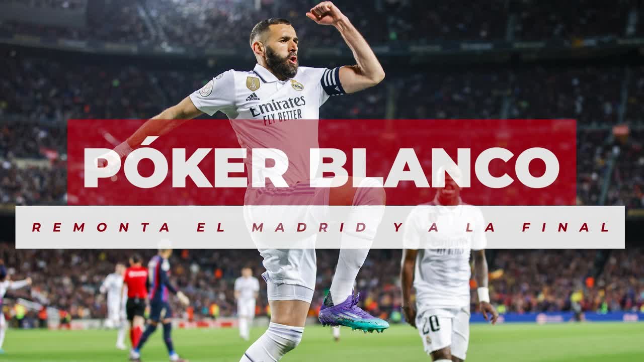 BARCELONA 0- REAL MADRID 4 | Resumen de la vuelta de SEMIFINALES de la COPA DEL REY | AS