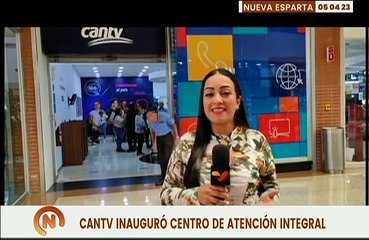 CANTV inaugura Centro de Atención Integral en el mcpio. Maneiro edo. Nueva Esparta
