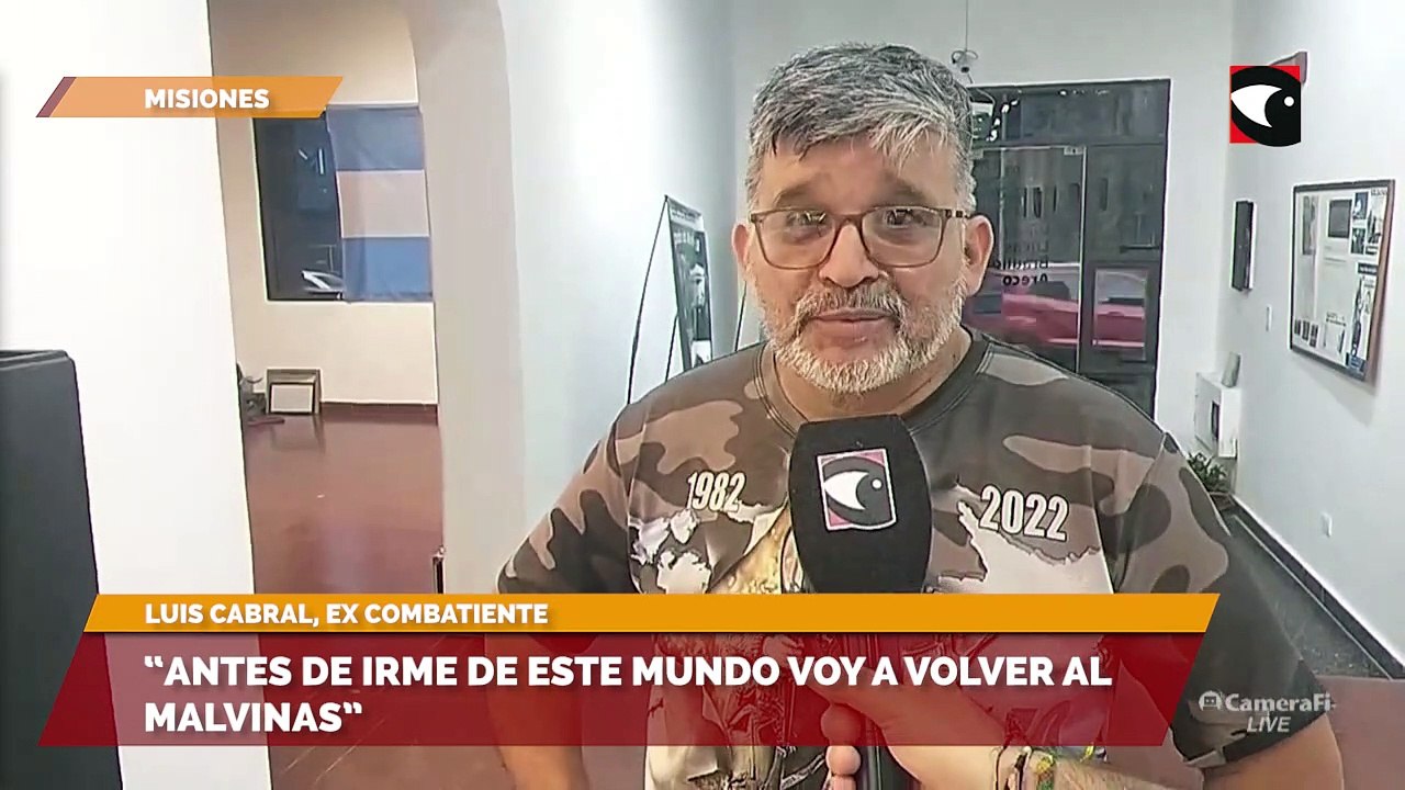 Memoria Activa 41 años de Malvinas en Posadas: “Antes de irme de este mundo voy a volver al Malvinas”, aseguró un excombatiente