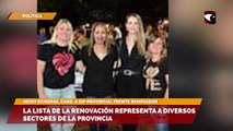 SALA CINCO - Heidy Schierse presentó sus propuestas como candidata a diputada provincial por el Frente Renovador