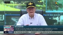 Ecuatorianos cuestionan propuesta del presidente Guillermo Lasso sobre tenencia y porte de armas