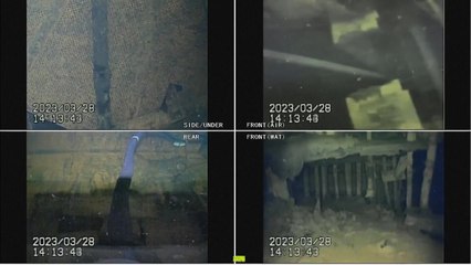 [뉴스라이더] 핵 찌꺼기 수백 톤 '둥둥'...처참한 후쿠시마 원전 내부 영상 공개 / YTN