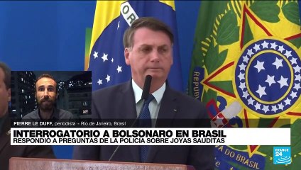 Interrogan a Bolsonaro sobre caso de regalos que pertenecían a la colección presidencial