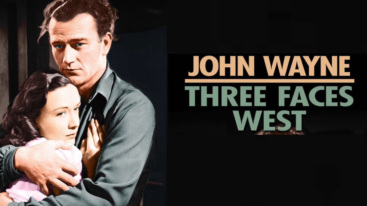 Three Faces West  (1940) John Wayne Remastered Western Action Film