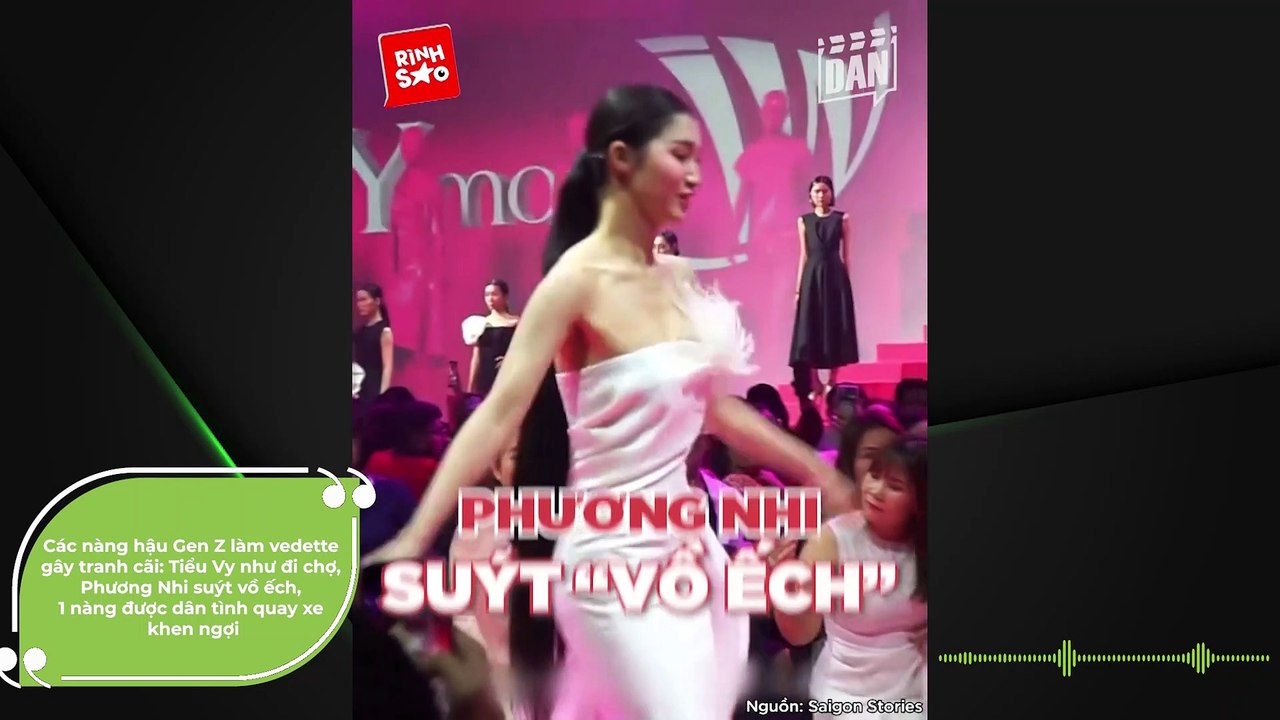 Các nàng hậu Gen Z làm vedette gây tranh cãi: Tiểu Vy như đi chợ, Phương Nhi suýt vồ ếch, 1 nàng được dân tình quay xe khen ngợi | Điện Ảnh Net