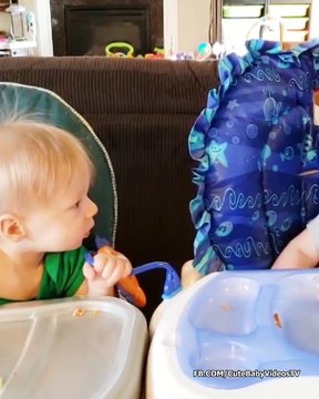 Cutest Baby Siblings Playing Together - Funny Baby Videos