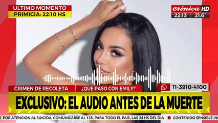 Se filtró escalofriante audio del empresario al 911, segundos antes de que Emily Rodrigues se tirara de un quinto piso