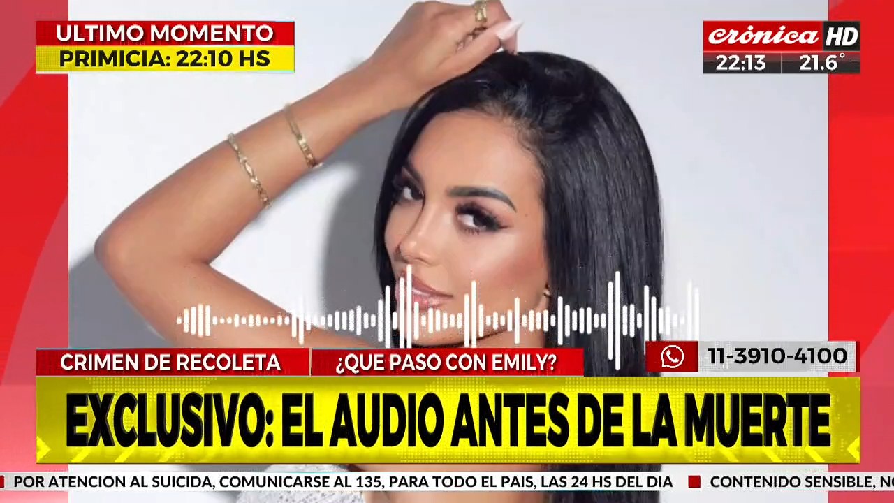 Se filtró escalofriante audio del empresario al 911, segundos antes de que Emily Rodrigues se tirara de un quinto piso