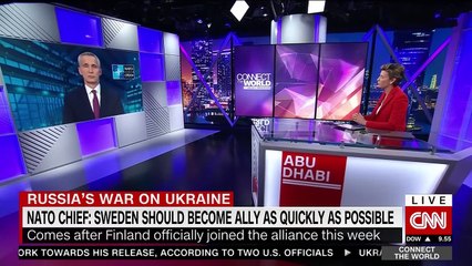 NATO chief responds to Putin after Finland joins NATO