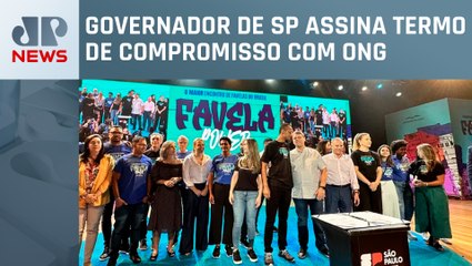 Tarcísio de Freitas fala em erradicar pobreza com auxílio do terceiro setor
