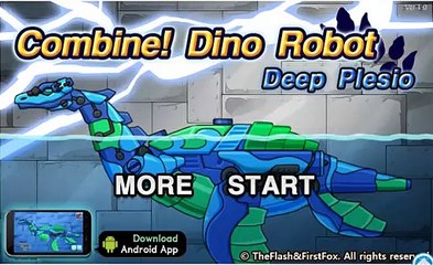 МультикРоботы Динозавры Плезиозавр Cartoon Robot Dinosaurs Plesiosaur