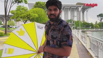 Santhosh Narayanan with Uthaya @ Hypermaalai