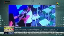 Brasil: Asesina a profesores y estudiantes durante ataques a escuelas