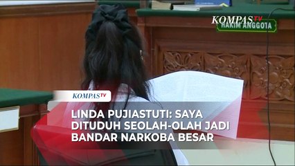 Download Video: Tangis Linda Bacakan Pleidoi, Merasa Dituduh Sebagai Bandar Narkoba Besar oleh Teddy Minahasa