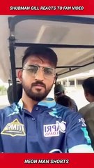 Download Video: Shubman Gill Reacts to Fan Video on 20,000 IPL Ticket Experience | Shubman Gill GT IPL #shorts