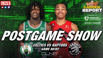 Garden Report: Celtics Beat Raptors 97-93, Clinch Two Seed