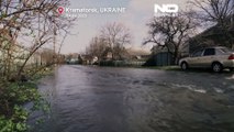 فيضانات جارفة تُغرق 200 بيت شرق أوكرانيا