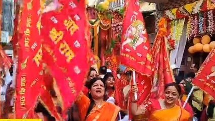 गोरखपुर: श्री हनुमान जन्मोत्सव पर निकाली गई भव्य मनोकामना पूर्ण शोभायात्रा
