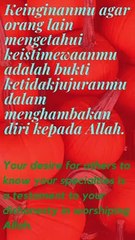 Ibnu Athaillah Good life wise words