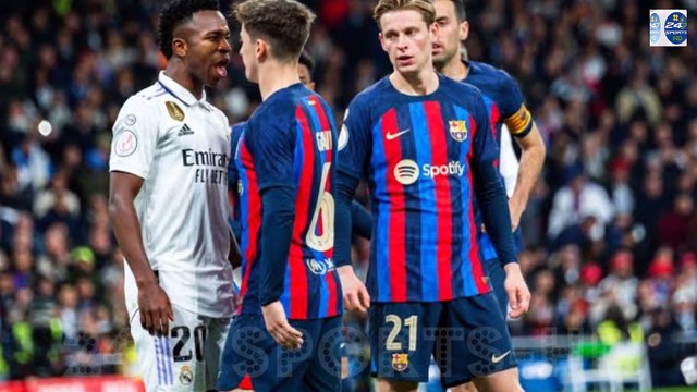 Wild Scenes: Vinicius Junior VS Gavi Angry Each Other's Faces As Gavi and Vinicius Square Up in Tense El Clasico Affair As Madrid Tear Barca Apart