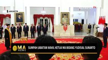 Baca Sumpah di Depan Jokowi, Sunarto Resmi Jadi Wakil Ketua MA Bidang Yudisial - MA NEWS