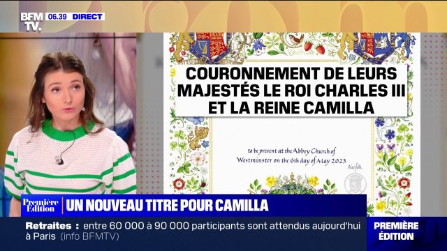 Le choix de Marie - Royaume-Uni: le 6 mai, Camilla ne sera plus reine consort mais deviendra reine